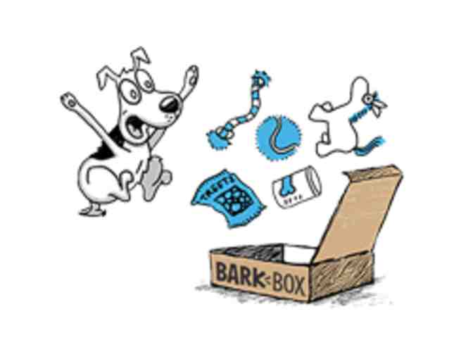 Dog Toys, Treats & Gift Certificate for a Month Bark Box