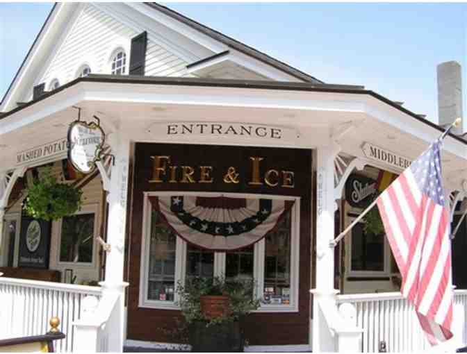 Fire & Ice Restraunt $25.00 Gift Certificate - Photo 1