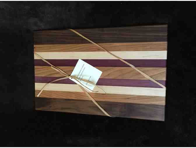 Handmade Multi Wood Cutting Board - Photo 1