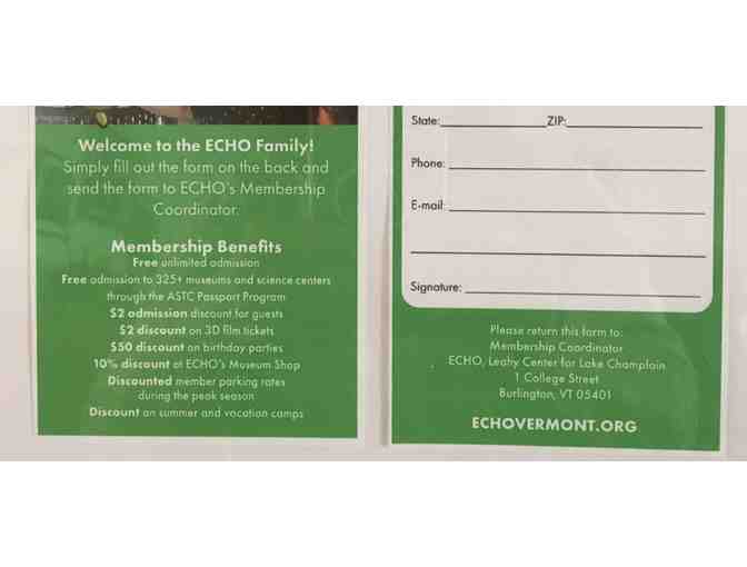 ECHO Small Household Annual Membership