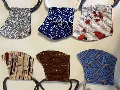 Set of six (6) Adult Masks