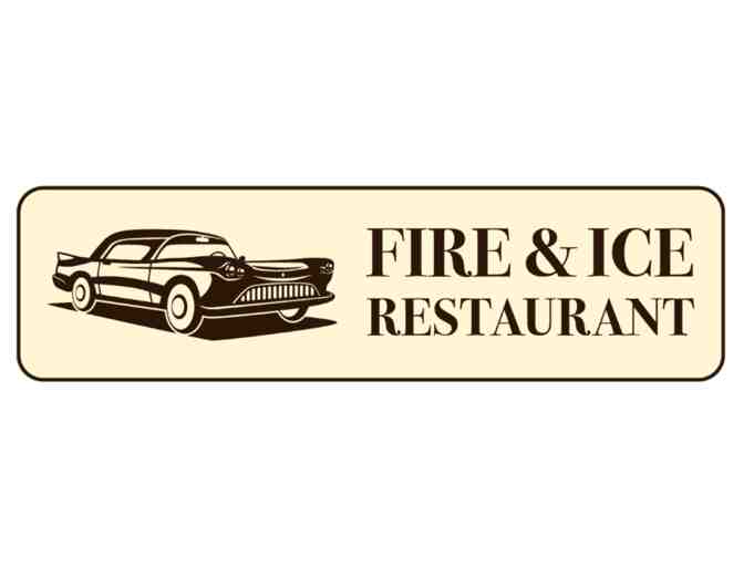 Fire &amp; Ice Restaurant $25 Gift Certificate - Photo 1
