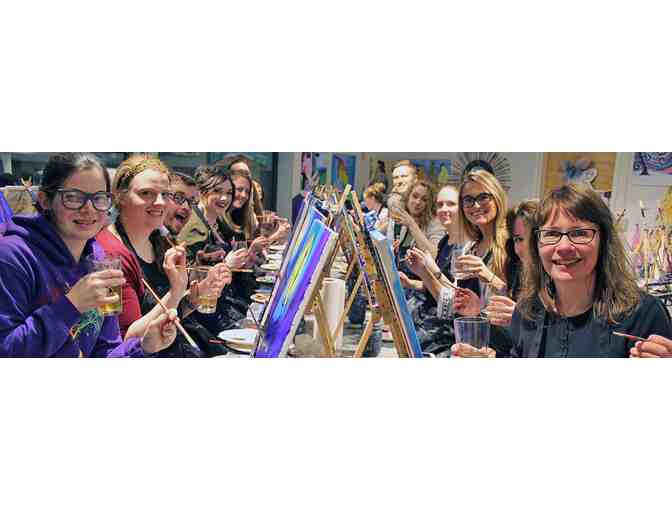 Two Seats at a Burlington Paint & Sip