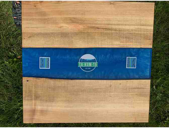 Custom Camp Ta-Kum-Ta Handmade End Table