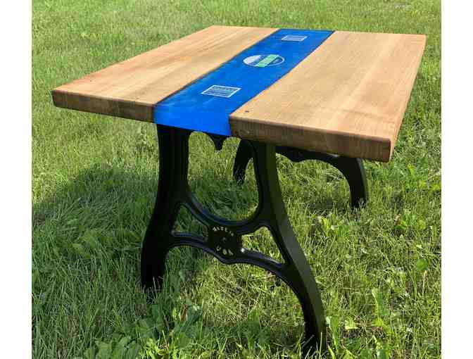Custom Camp Ta-Kum-Ta Handmade End Table