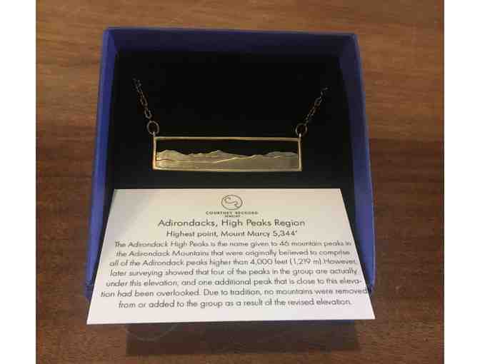 Adirondack Mountain Sterling Silver Necklace - Courtney Reckord Jewelry