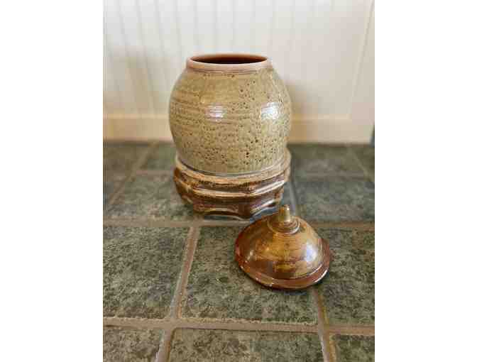 High Fired Stoneware Jar