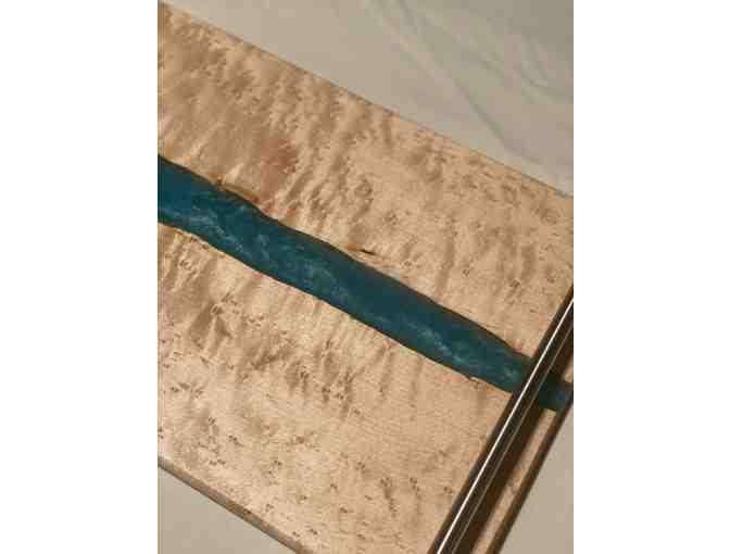 Custom Maple and Epoxy Serving Platter