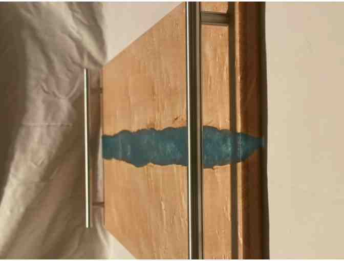 Custom Maple and Epoxy Serving Platter