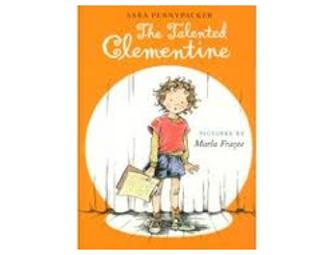 4 Clementine Books by Sara Pennypacker (one copy signed by illustrator)