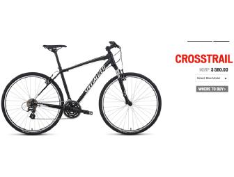 Specialized Crosstrail or Ariel Bike from Benidorm Bikes