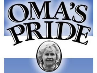 Oma's Pride - $25 Gift Certificate Plus 3 Packages of Dog Treats