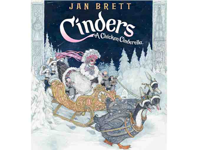 Cinders by Jan Brett - Book, Bag & Signed Poster