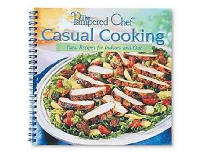 Pampered Chef - Herb Rub, Slotted Server & Cookbook
