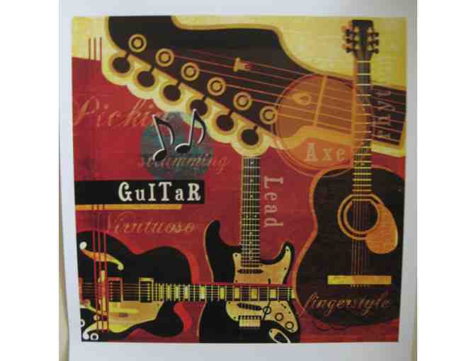 3 Guitar Prints