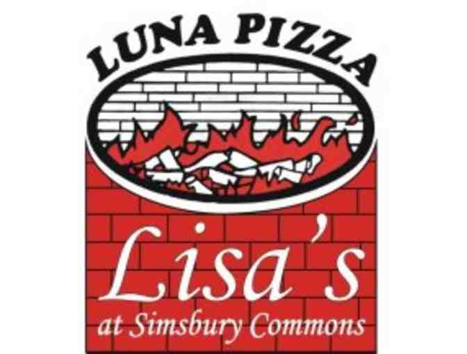 Restaurant.com $10 Gift Certificate Lisa Luna's Pizza