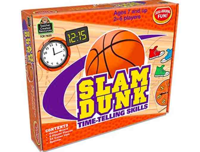 Slam Dunk Time-Telling Skills Game