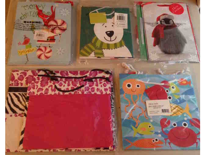 Huge Bag of Wrapping Paper and Gift Wrap Supplies