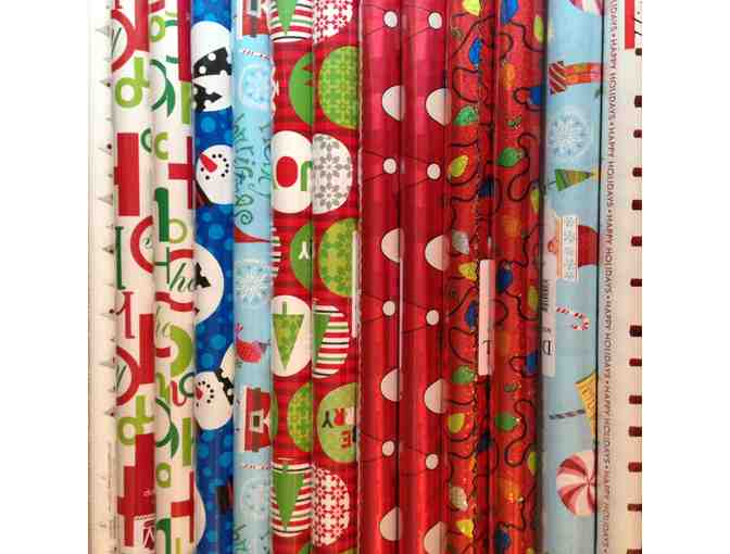 Huge Bag of Wrapping Paper and Gift Wrap Supplies