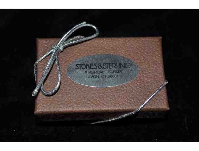 Stones & Sterling - Pearl & Rose Quartz Earrings