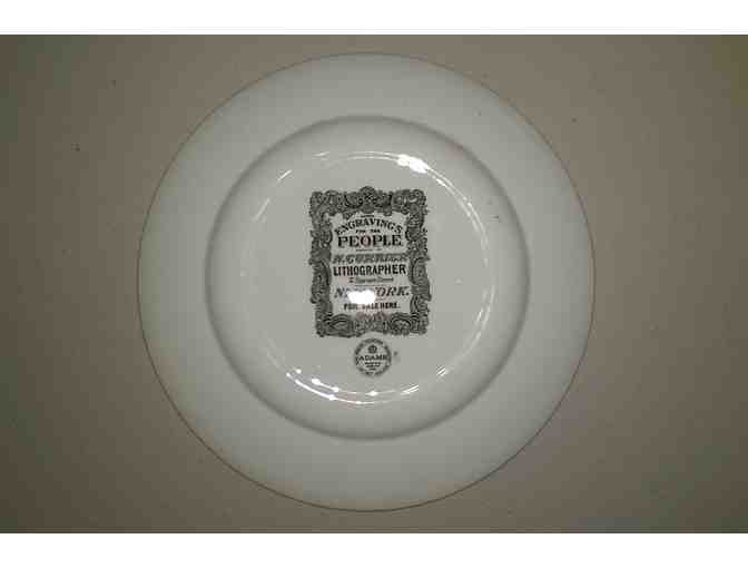 Antiques on the Farmington - Currier & Ives English Ironstone Plate