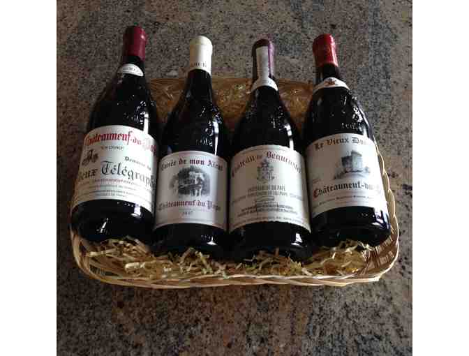 4 Bottles of Chateauneuf-du-Pape Wine