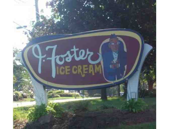 J. Foster Ice Cream Cake Certificate