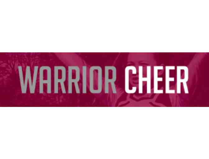 Warriors Youth Cheer - $50 Gift Certificate towards Cheer Registration for 2017 Season