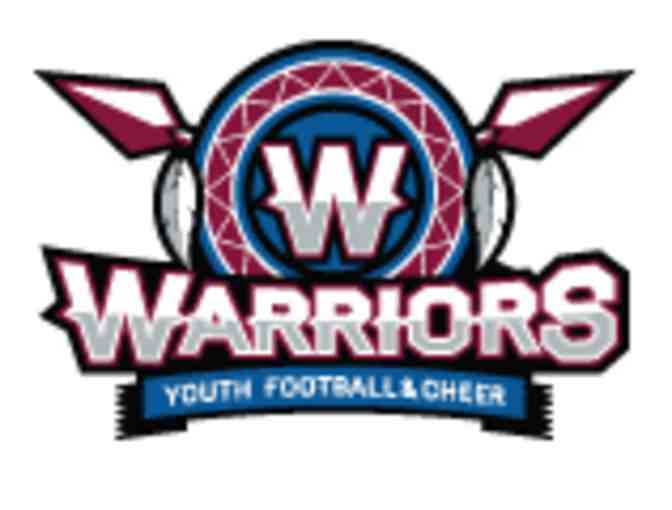 Warriors Youth Football  - $100 Gift Certificate towards '17 Season Player Registration