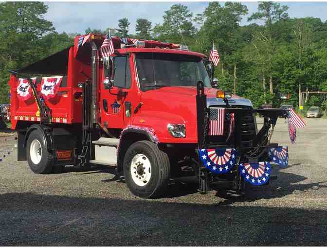 Memorial Day Ride in a Large Plow Truck