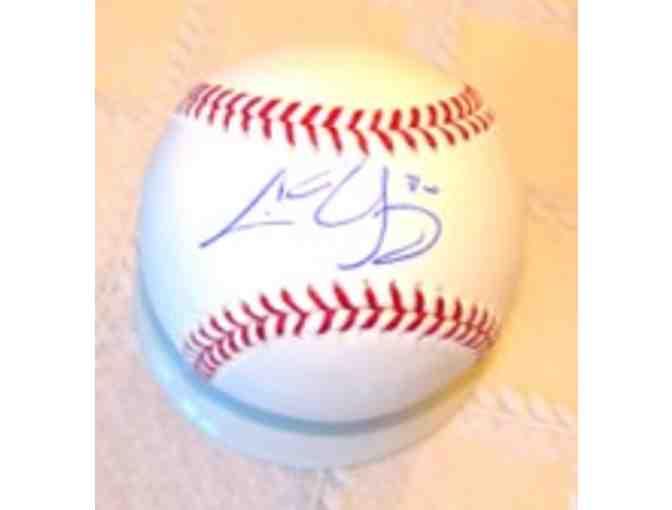 Boston Red Sox - Chris Young Signed Baseball