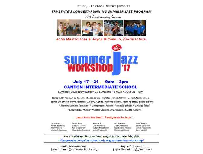 Summer Jazz Workshop '17