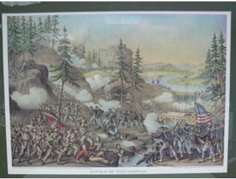 'Battle of Chattanooga' civil war print