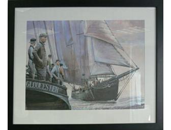 'Mail Call' framed print by Peter Vincent