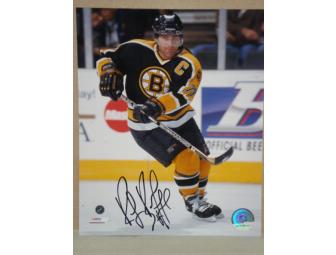 Ray Bourque autographed Bruins photo