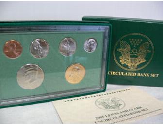 2005 Lewis and Clark Uncirculated Mint Proof Bank Set.