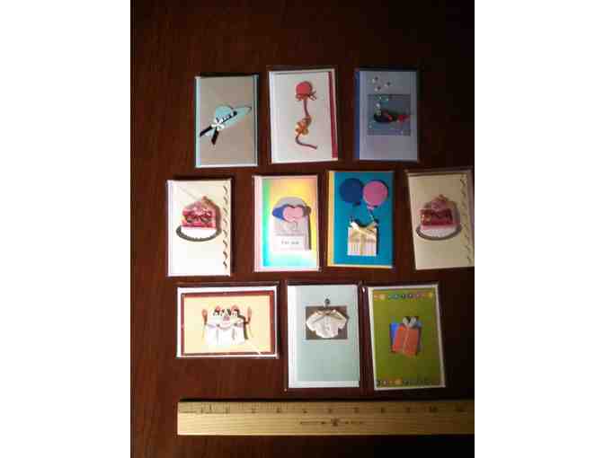 10 - 3 Dimensional Gift Cards Lot #2