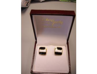 King's Jewelry 18K gold cufflinks