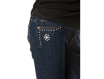 Designer J Brand Denim, styled by Camila Alves for A Pea in the Pod.