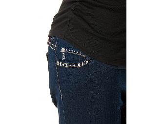 Designer Seven jeans, styled by Diane Farr for A Pea in the Pod.