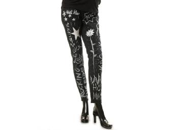 Lavish denim, designed and styled by Heidi Klum for A Pea in the Pod.