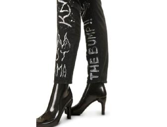 Lavish denim, designed and styled by Heidi Klum for A Pea in the Pod.