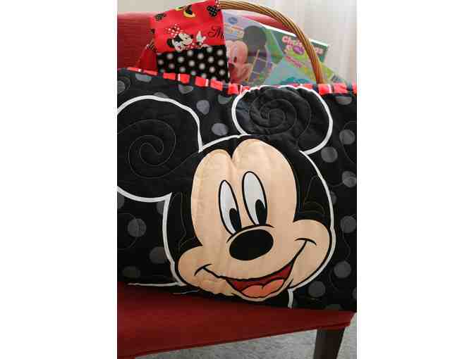 A Mickey Mouse Basket to Bring Holiday Joy