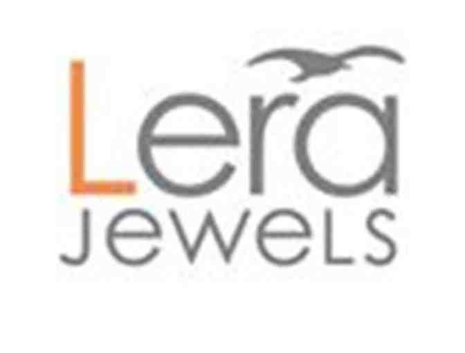 Lera Jewels Black Pave Diamond Earrings