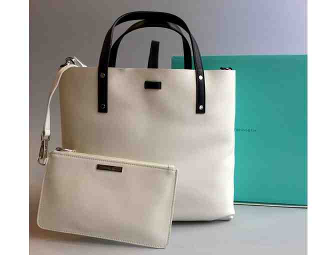 Tiffany Tote Bag in Reversible Leather