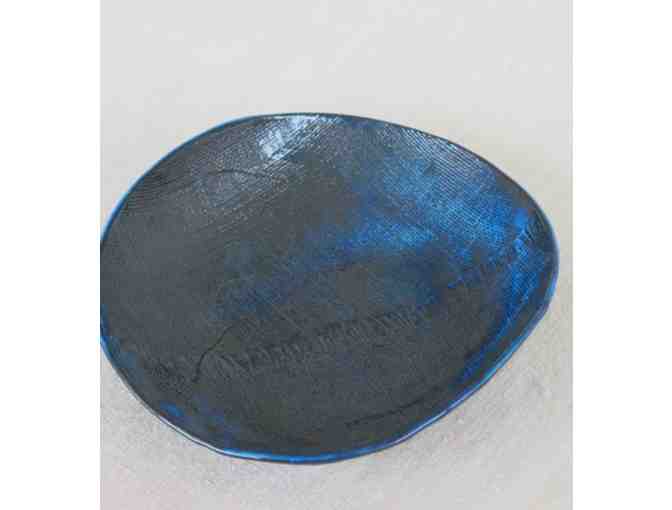 Marité Acosta Black and Blue Pottery Bowl