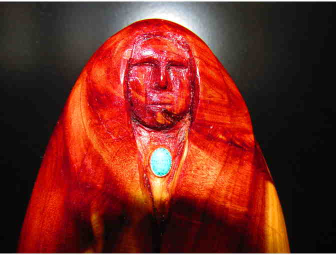 Eddie Morrison Original Red Cedar Sculpture