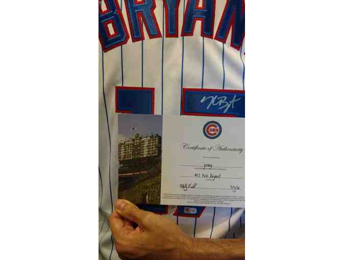Signed Kris Bryant Jersey