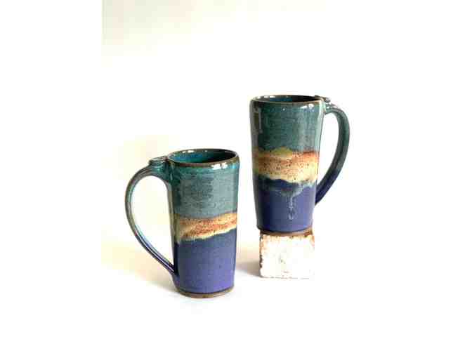 Cozy-Up with Handmade Throw Blanket and Wheel-Thrown Ceramic Mugs