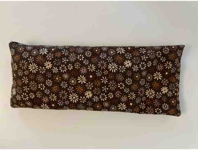 Hot/Cold Reusable Rice Pack - Little Brown Floweres Pattern - Photo 1